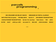 Tablet Screenshot of fredparcells.com